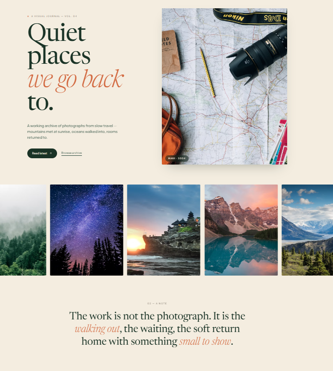 Tour and Travel website design by Webalam